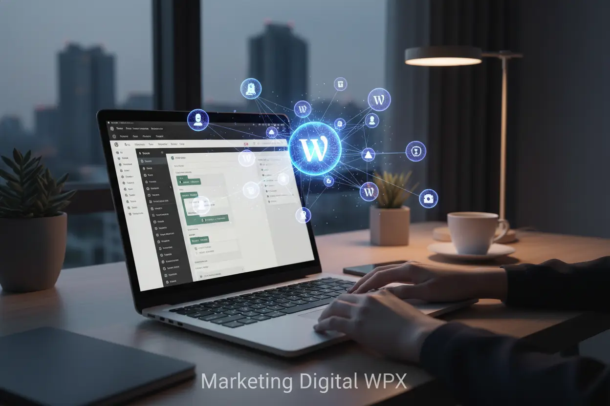 Como integrar IA no WordPress para automação de marketing